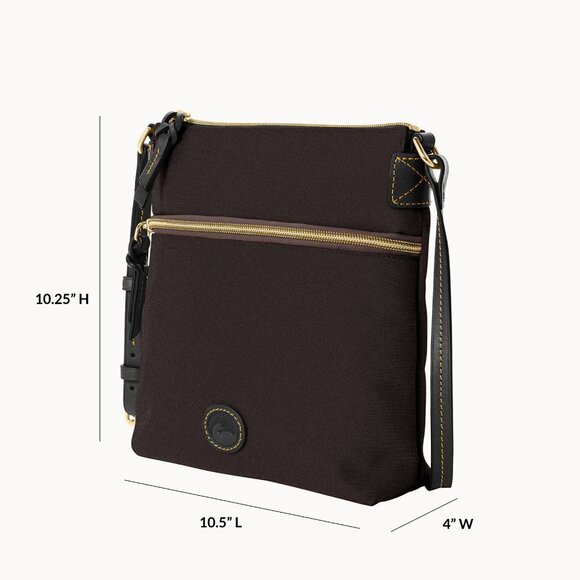 Dooney & Bourke Black Nylon Crossbody - NWOT - Picture 3 of 13